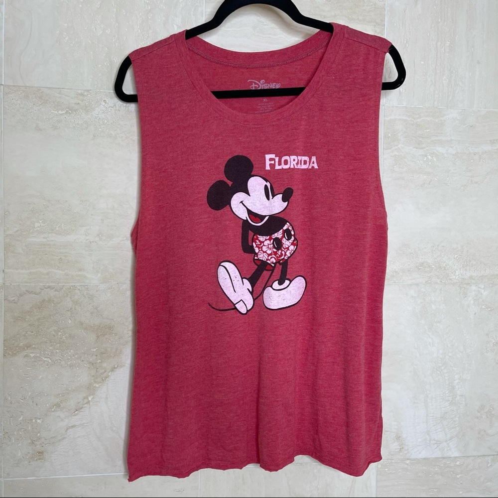 SOLD Disney Mickey Red Tank Top XL